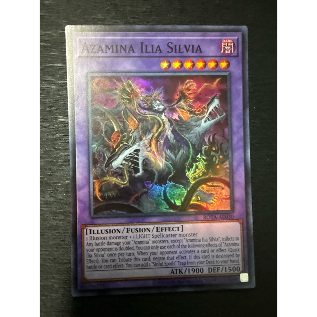 [WibuCardShop] Rota-AE030 Azamina Ilia Silvia (SR)