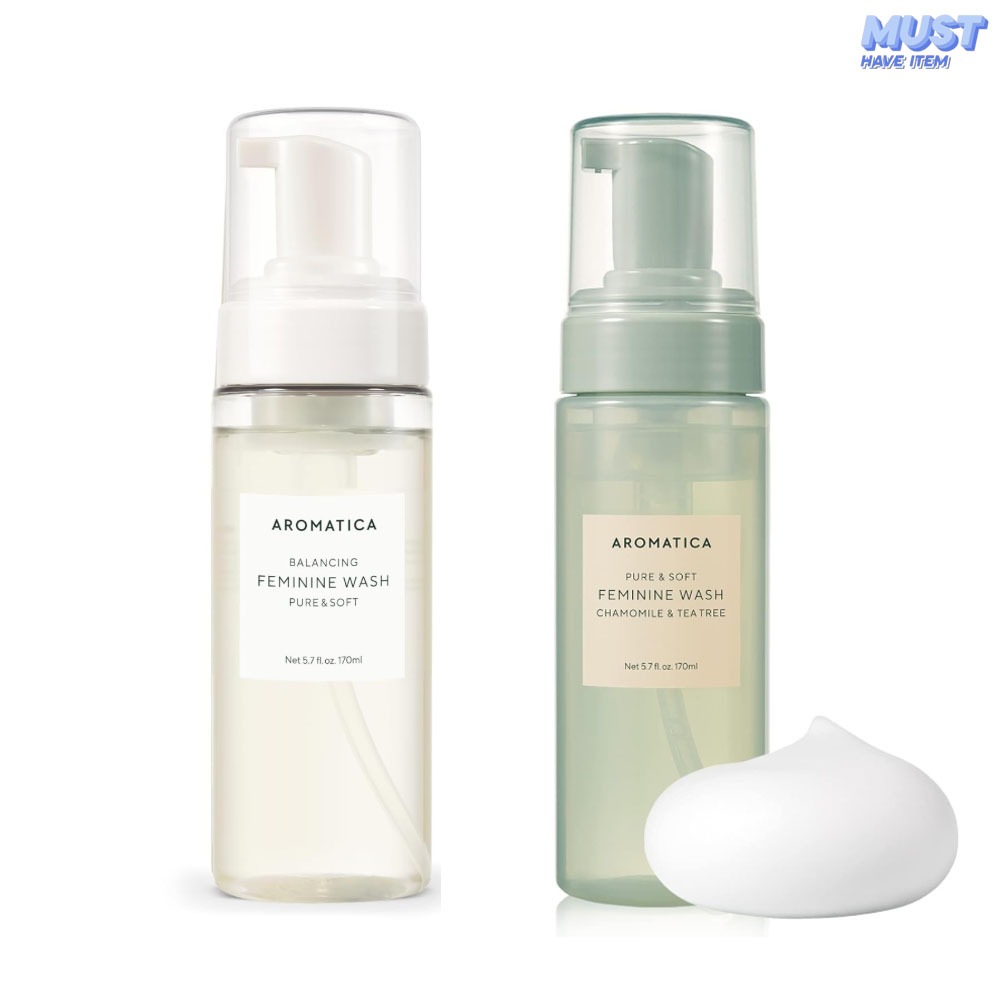 Aromatica Pure & Soft Feminine Wash 170ml, Aromatica Pure & Soft Chamomile & Tea Tree Feminine Wash 