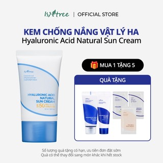  ISNTREE Kem Chống Nắng Vật Lý Hyaluronic Acid Natural 50ml 
