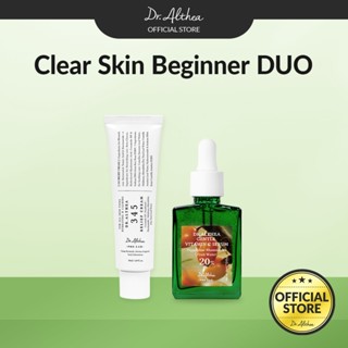 Dr.Althea Post Acne Care Set (Gentle) | 345 Relief Cream 50ml & Gentle Vitamin C Serum 30ml