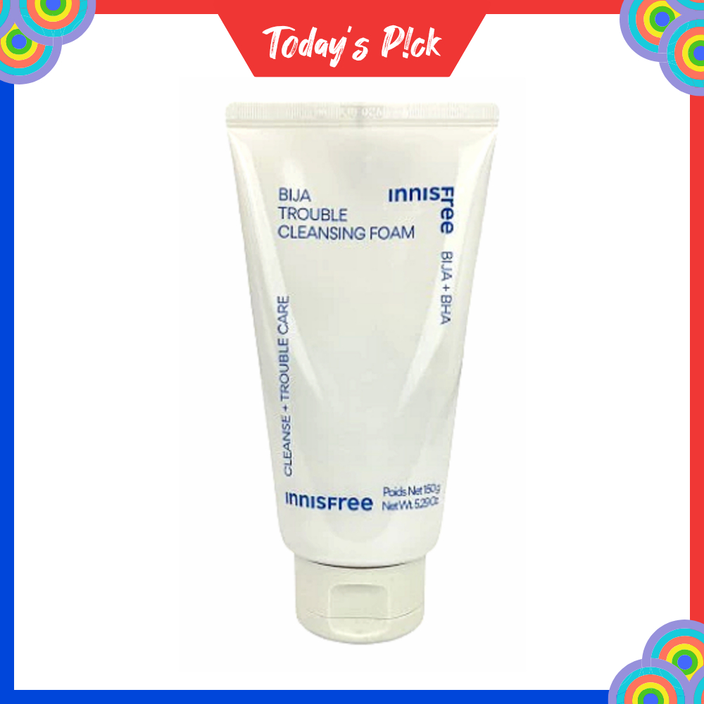 [Innisfree] Bọt rửa mặt Bija Trouble 150g D
