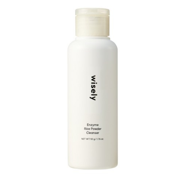 Sữa rửa mặt Wisely Rice Enzyme Powder 50g Papain PHA Độ pH thấp Sữa rửa mặt hàng ngày Bột nhẹ nhàng 