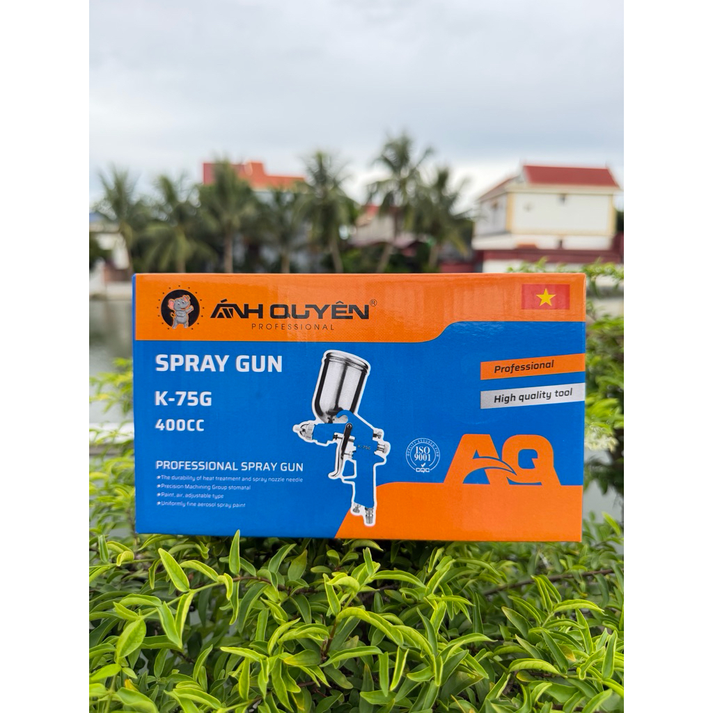 cốc phun sơn k-75g 400cc Ánh Quyên