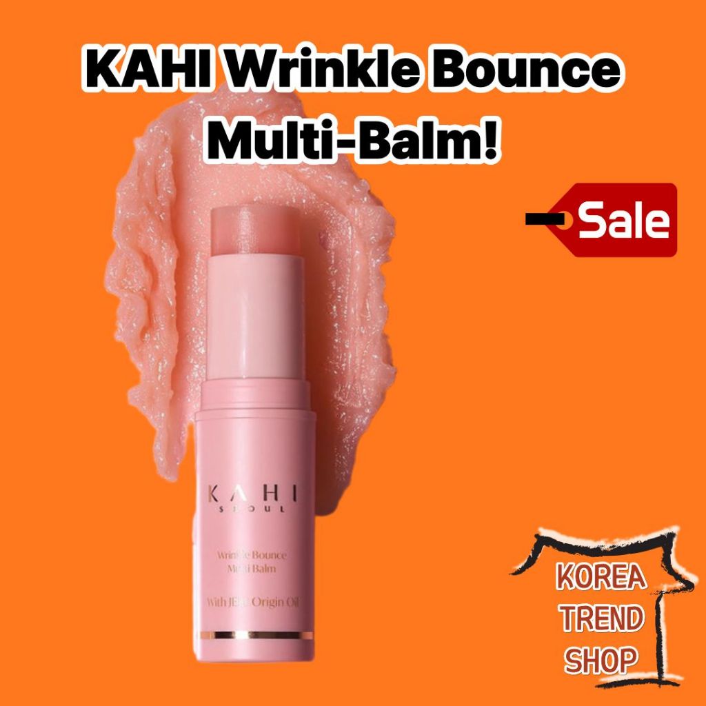KAHI Wrinkle Bounce Multi-Balm 9g Dưỡng ẩm & Radiant Stick Balm