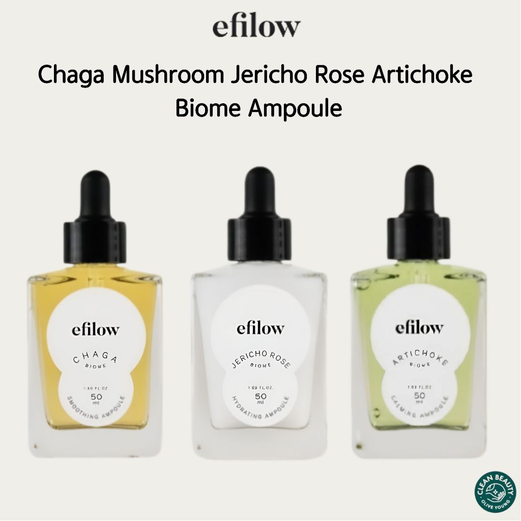 Efilow Nấm Chaga Jericho Hoa hồng Artichoke Biome Ống 50ml