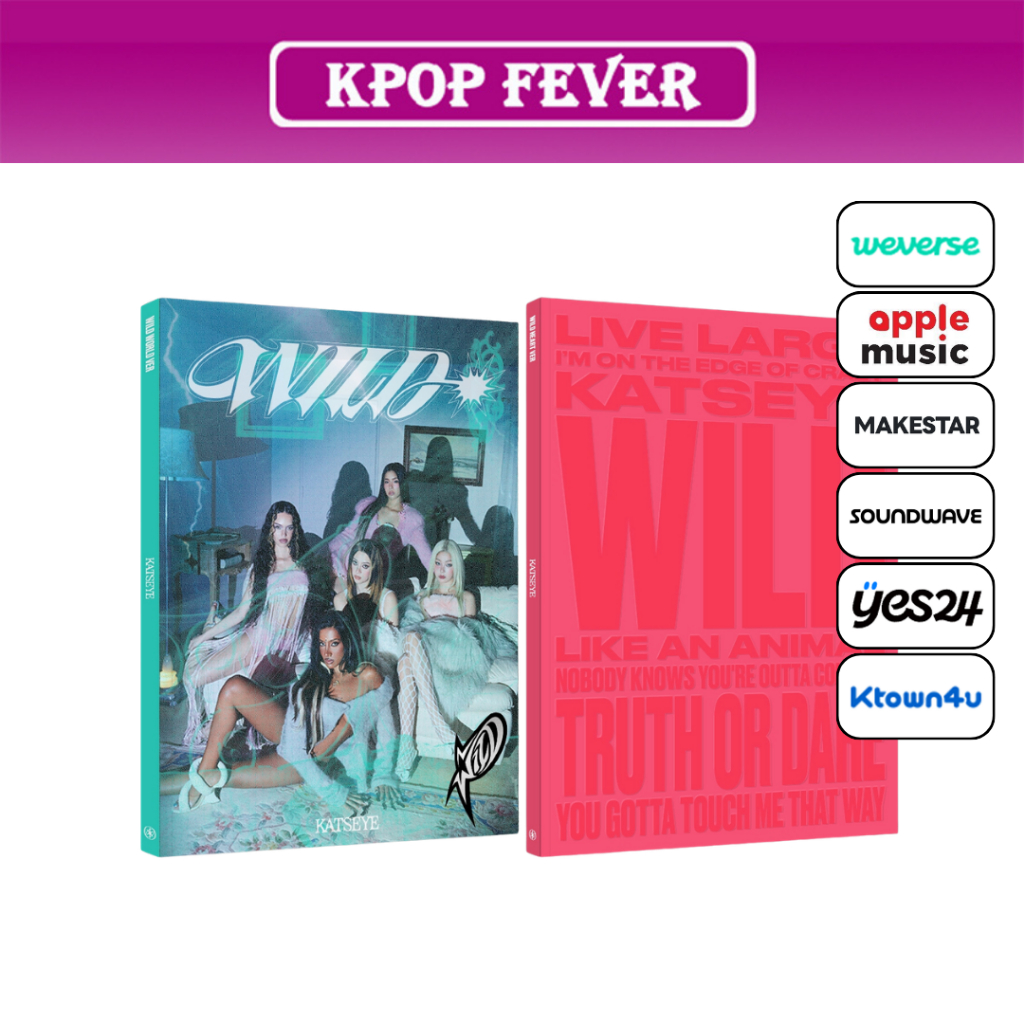 KATSEYE [WILD] 2nd EP Album / Standard ver