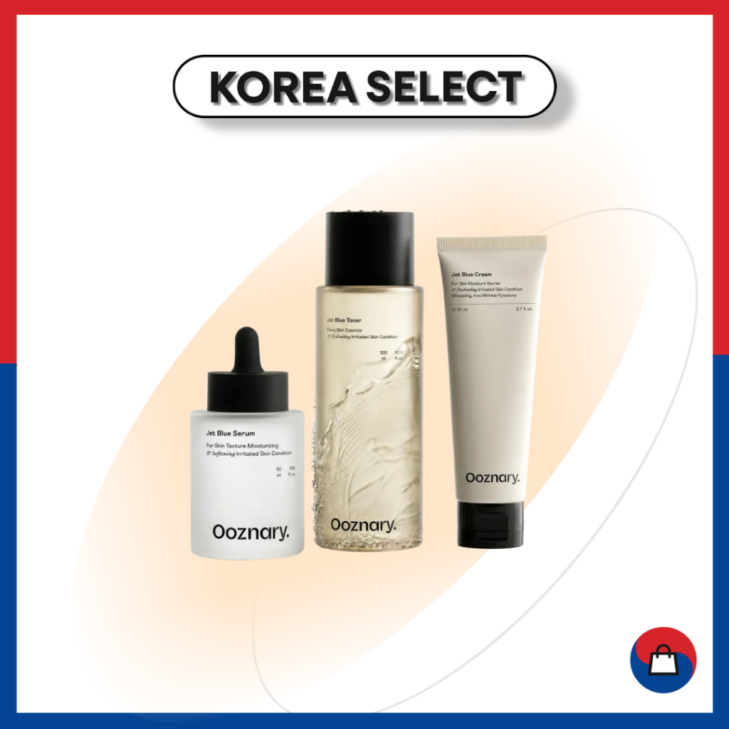 [OOZNARY] Dây chăm sóc da Zet Blue (Toner / Serum / Kem)