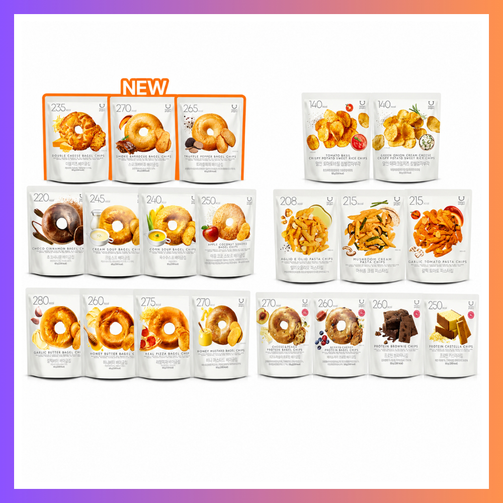 [Dự án Delight] Dòng sản phẩm ăn nhẹ Bagel Chip Hàn Quốc- Chip Bagel / Protein / Chip Pasta