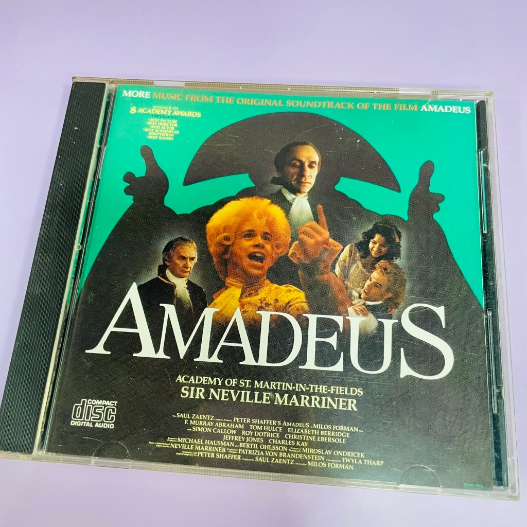 Nhạc phim gốc của Amadeus Vol. 2 CD | Sir Neville Marriner & ASMF Mozart Kiệt tác hiếm Hoa Kỳ Phiên 
