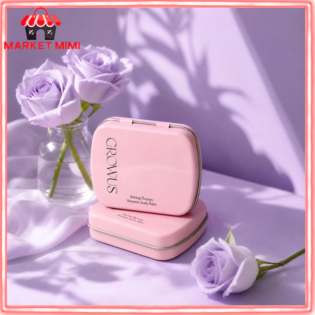 GROWUS Shining Therapy Shimmer Body Balm 10g | Body Highlighter Glow Balm SPF30 PA + + | Chăm sóc cơ