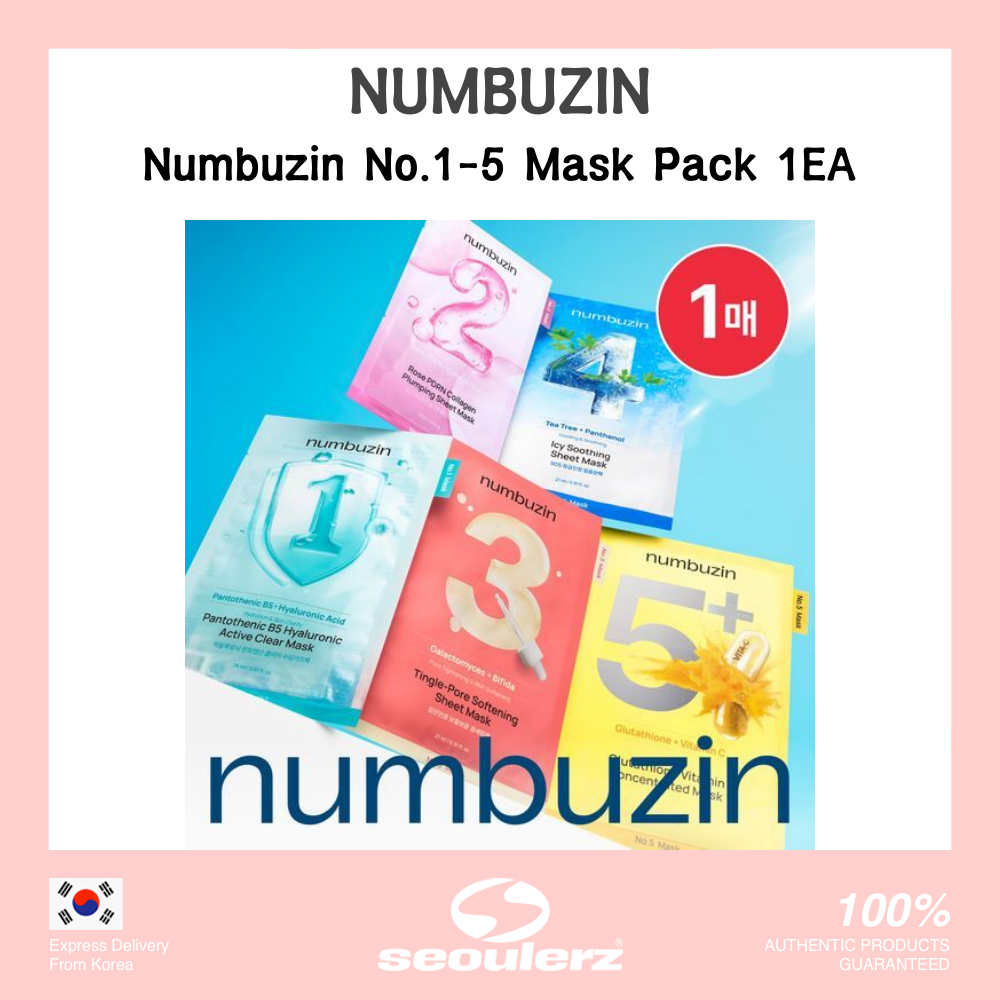 [NUMBUZIN] Numbuzin No.1-5 Mask Pack 1EA