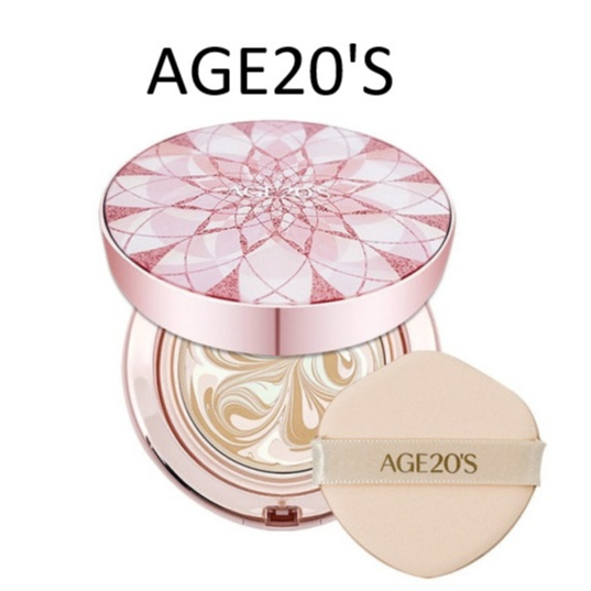 [AGE 20 's] Essence Cover Pact Blooming Edition Foundation 14g Kem nền Essence Cover
