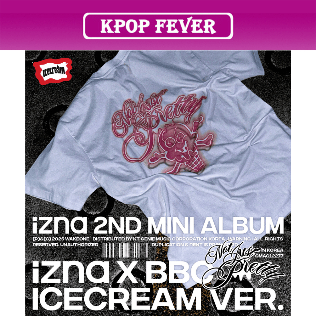 izna [Not Just Pretty] izna X BBC ICECREAM Ver / 2nd Mini Album