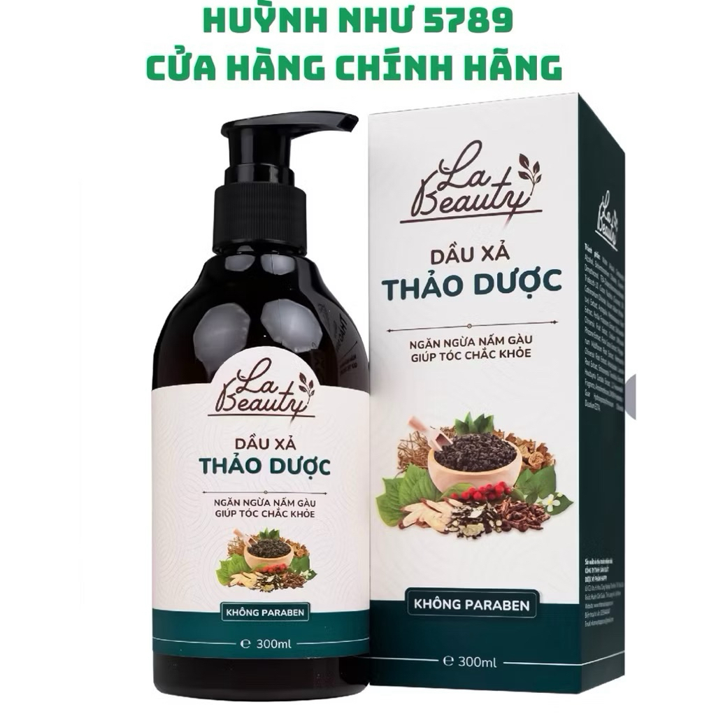 [CHÍNH HÃNG]Dầu xả Thảo Dược La Beauty nuôi dưỡng da đầu, cho tóc suôn mượt 300ml….