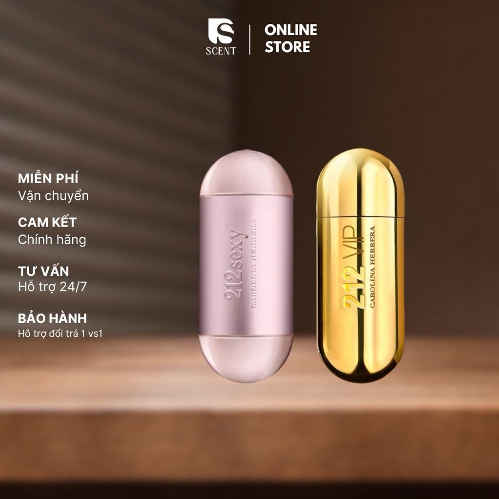 [SSCENT] 212 vip nyc * 212 Sexy Woman | Mẫu thử nước hoa