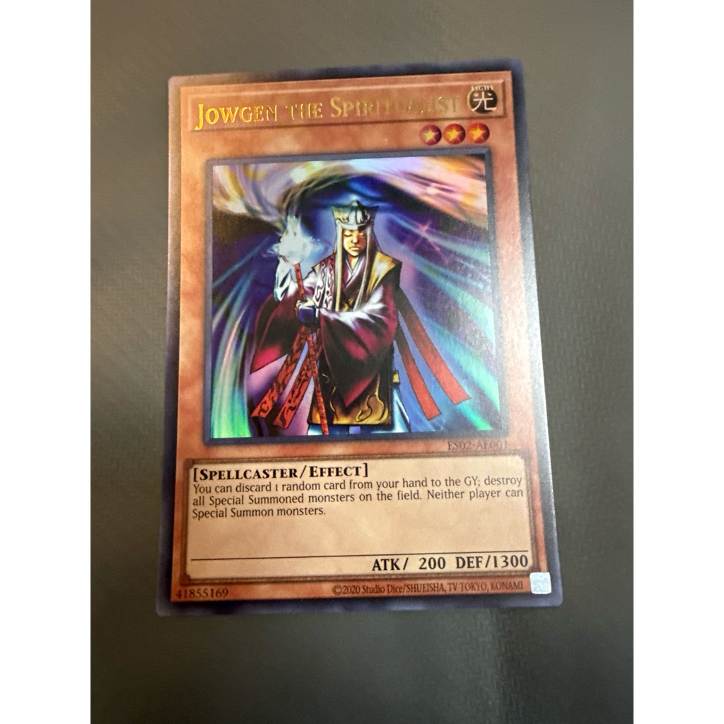 [WibuCardShop] ES02-AE001 Jowgen the Spiritualist