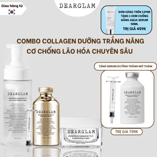 [Dearglam chính hãng] Combo Collagen Gold sáng da nâng cơ chống lão hóa chuyên sâu