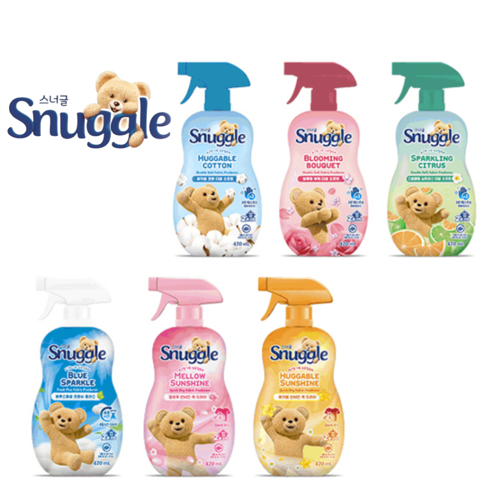 Xịt làm mát vải snuggle 470ml Chất khử mùi vải