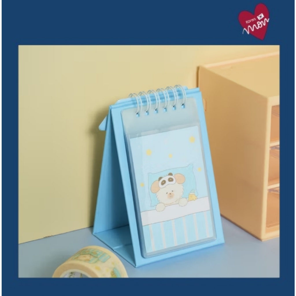 DAISO KOREA Dear Home Standing Collect Book – 10 tờ / 20 túi ✨ Trang trí thần tượng K-pop Merch (Phả