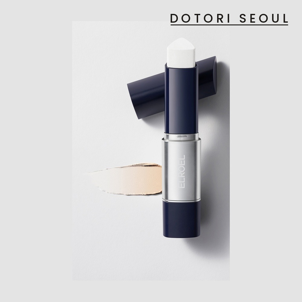 ELROEL Blanc Cover Cream Stick Navy 13g Tone-Up Cover Foundation Stick SPF50 + PA + + + Đế trang điể