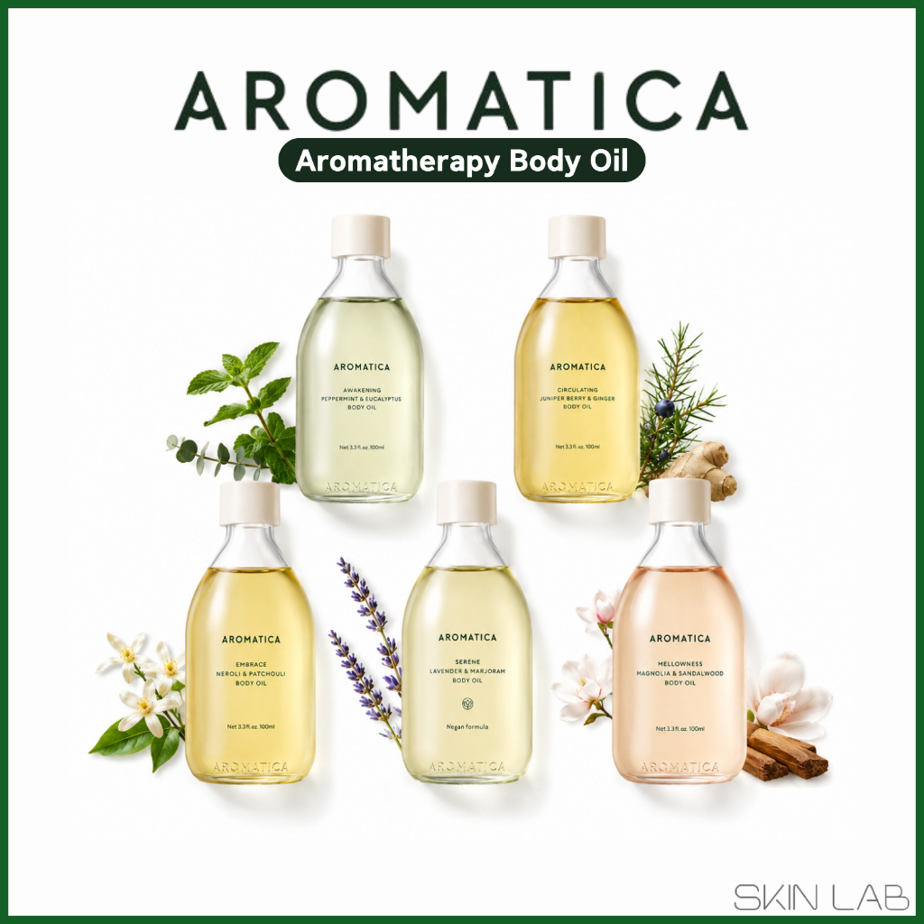 [Aromatica] [Ship từ Hàn Quốc] Dầu Dưỡng Thể Aromatherapy Body Oil | Dưỡng Ẩm, Hương Thơm Thư Giãn –