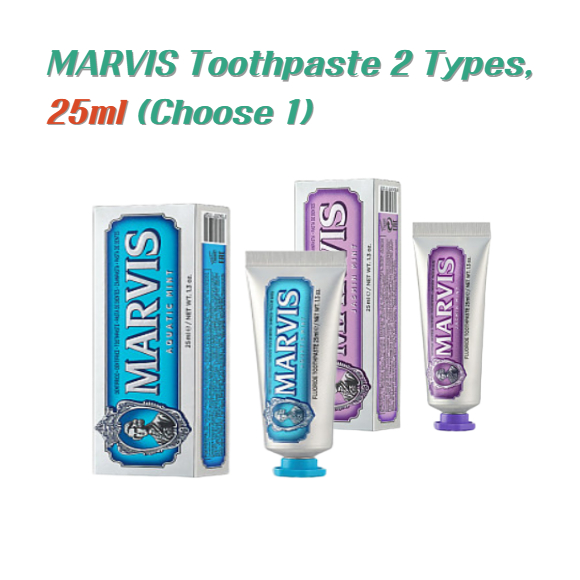 Kem Đánh Răng MARVIS 2 Loại, 25ml (Chọn 1)