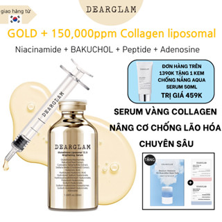 Serum Vàng Collagen Nâng Cơ Săn Chắc Chống Lão Hóa Chuyên Sâu Gold collagen liposomal 15.0 pore tightening lifting serum Dearglam (50ml)