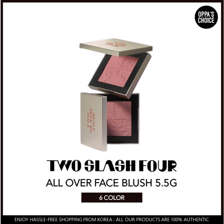 TWO SLASH FOUR ALL OVER FACE BLUSH 5.5G
