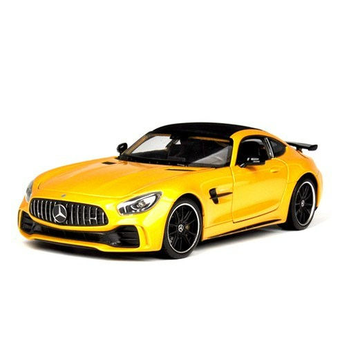 [Welly] Welly 1: 24 Xe đồ chơi đúc sẵn Mercedes-Benz AMG GT R – Vàng