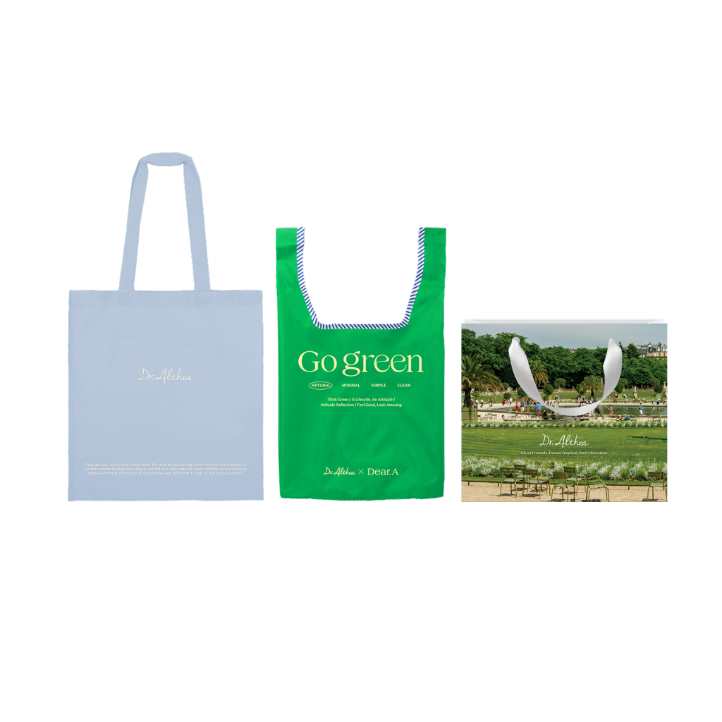 [Not for Sale] Dr. Althea Shopping Bag / Dr. Althea X Dear.A Go Green Nylon Bag