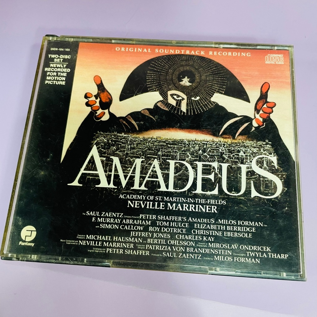 Nhạc phim chính hãng của Amadeus 2CD | Sir Neville Marriner & ASMF Mozart Kiệt tác Phiên bản mới đượ