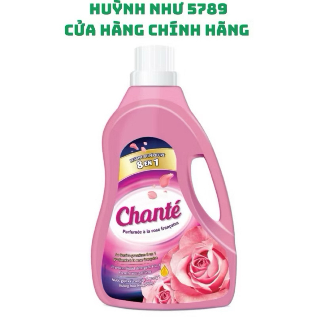 [CHÍNH HÃNG]Nước giặt xả cao cấp Chante chai 3.4kg…