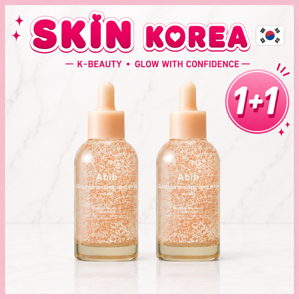 Abib Glutathione Dark Spot Serum Vita Drop 50ml x2 Brightening Serum Niacinamide Vitamin C Glutathio