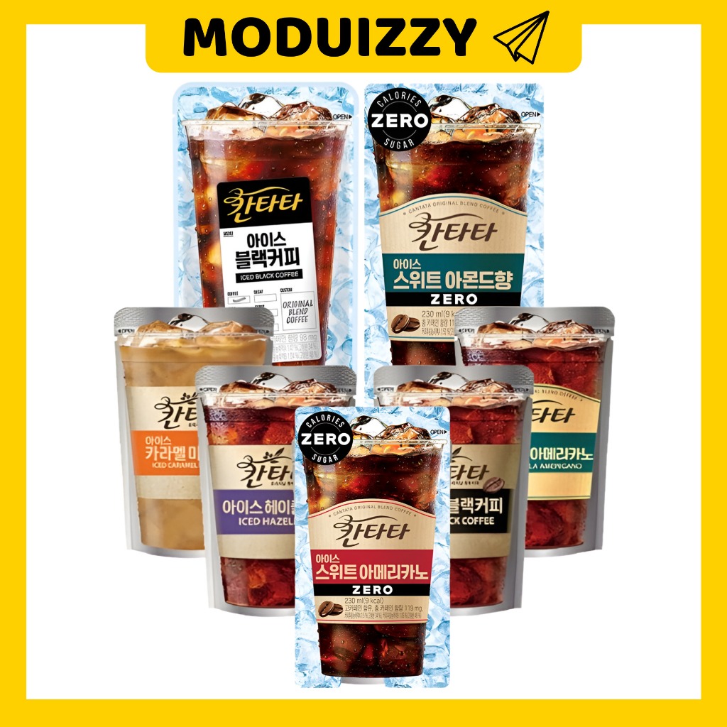 [Cantata] túi cà phê / Đen / (Zero) Sweet Americano / (Zero) Almond Americano / Hazelnut / Caramel M