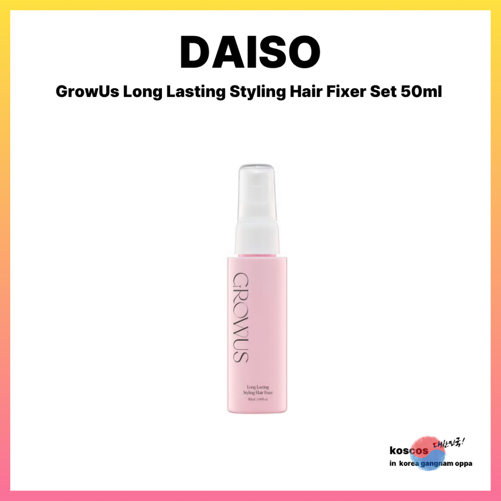 Bộ cố định tóc tạo kiểu lâu dài GrowUs 50ml