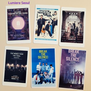 Thẻ vé phim BTS – MEGABOX / CGV Độc quyền (Tùy chọn A – F)