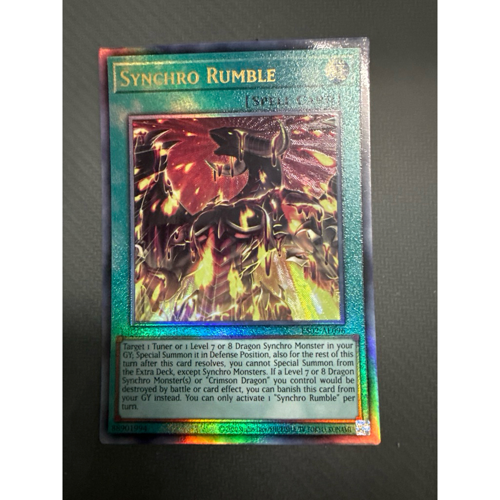 [WibuCardShop] ES02-AE096 Synchro Rumble (UL)