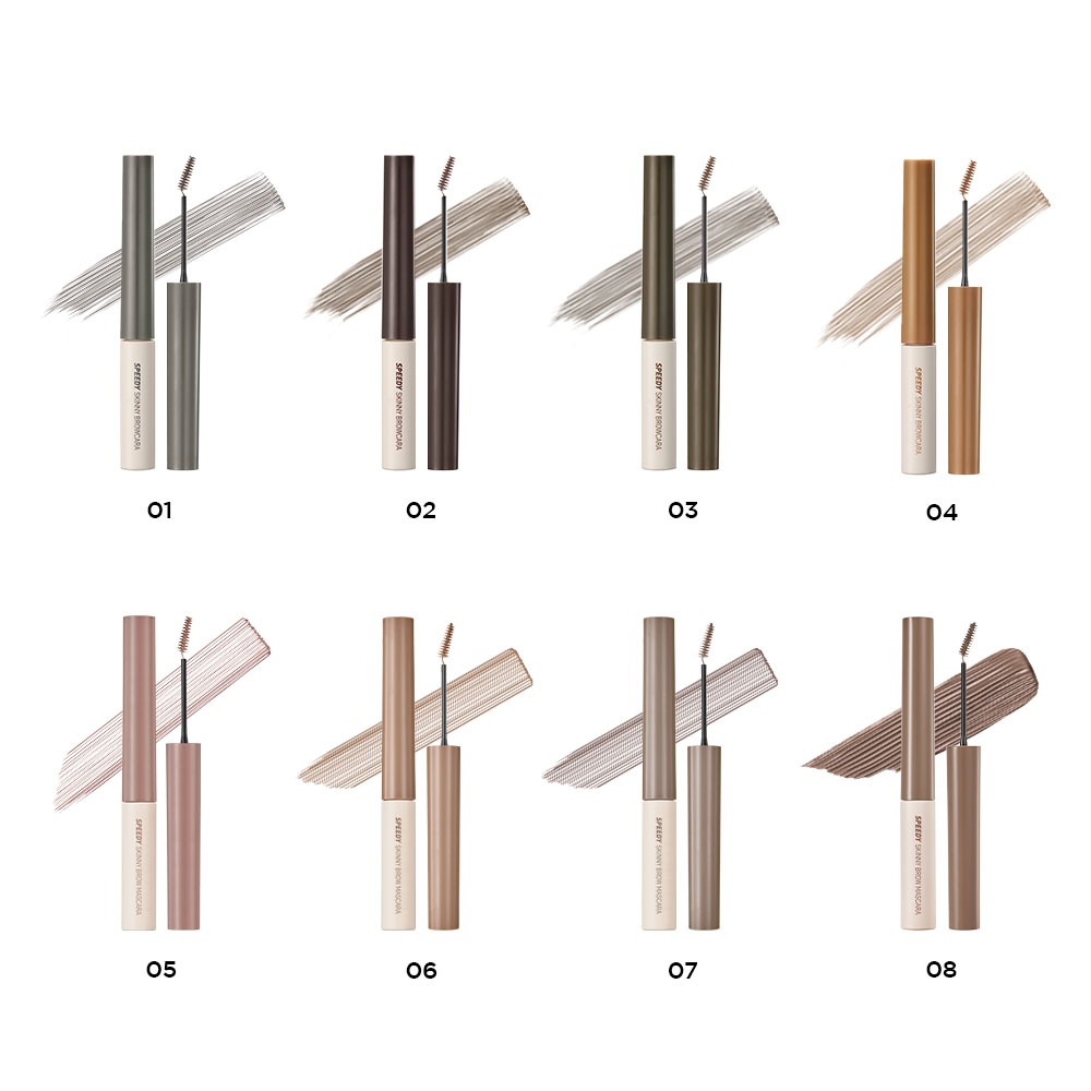 [PERIPERA - MÀU MỚI] Browcara Skinny Speedy 3g | Mascara Brow | BigBuy360 - bigbuy360.vn