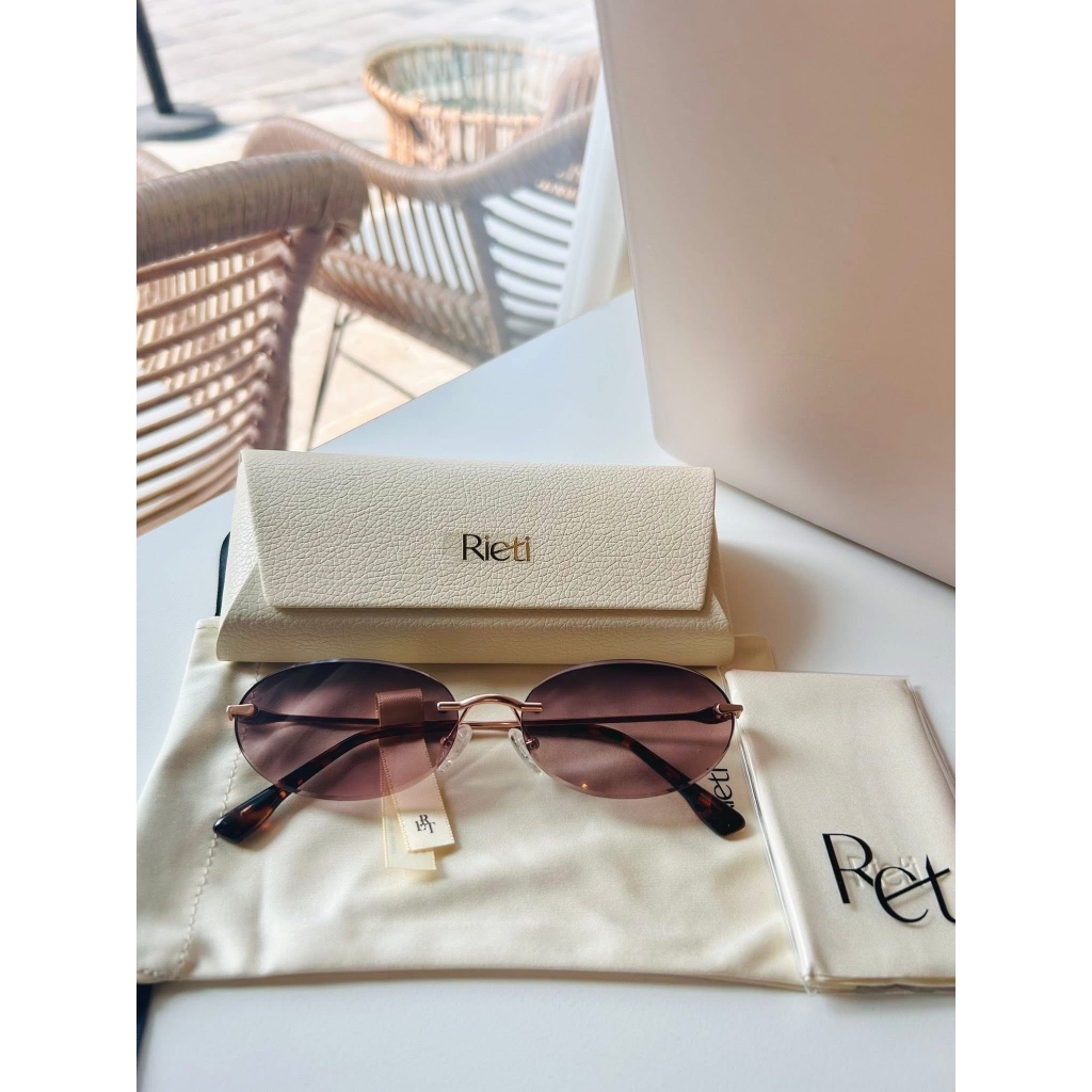 Rieti ERICA Kính sang trọng 4 màu hàng ngày Màu hồng