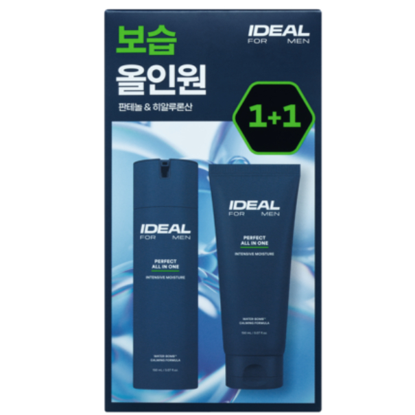 [IDEAL FOR MEN] Perfect Moisture All In One 150ml + 150ml Sữa dưỡng da nam Chăm sóc dưỡng ẩm Sản xuấ