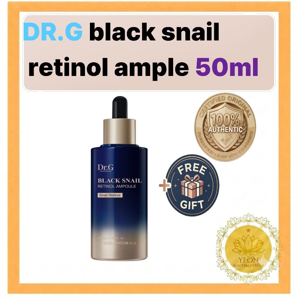 Dr.G Black Snail Retinol Ampoule (50ml)