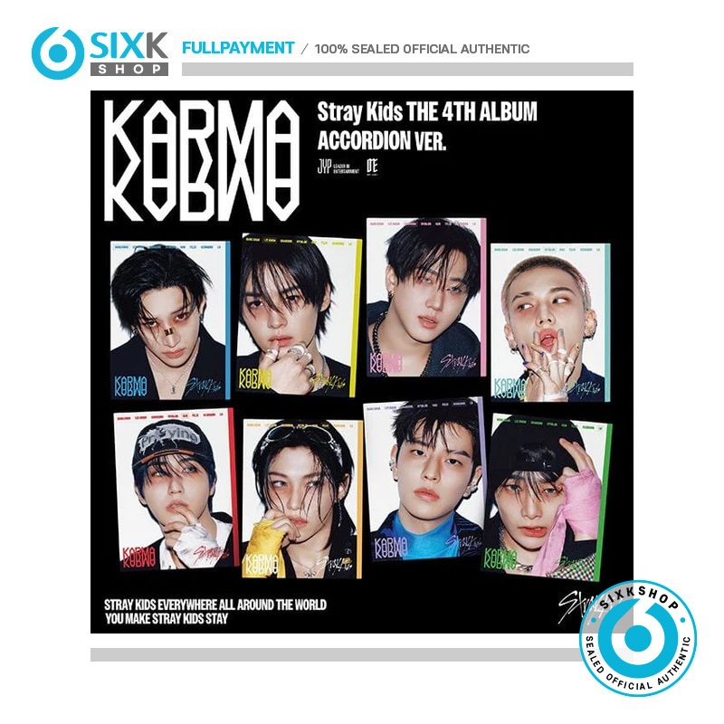 ( KMS Station POB ) STRAY KIDS 4th Album KARMA ( 2nd Batch )