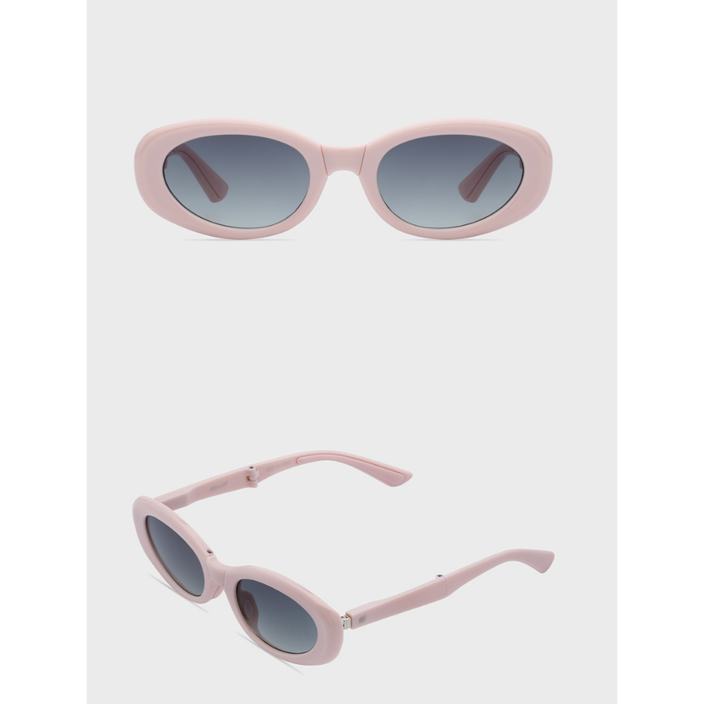 RECLOW RETRO OVAL SUNGLASSES - HỒNG, XANH UV400 BẢO VỆ