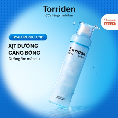 [Torriden Live] Xịt dưỡng căng bóng DIVE IN chứa Hyaluronic Acid, 120ml, Mist