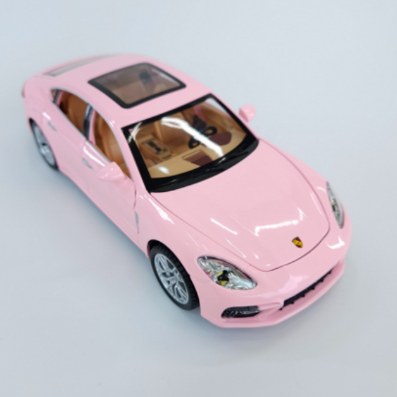 [Welly] Xe đồ chơi đúc sẵn Porsche Panamera 1: 24 Welly – Hồng