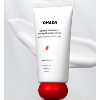 OHADA Caffeine Whitathione Morning Glow Sun Serum SPF50 + PA + + + + 50ml Kem chống nắng khoáng chất