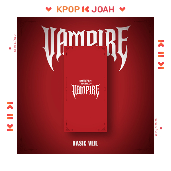 (VAMPIRE BASIC ver.) ENHYPEN - WORLD COUPON CARD COLLECTION (20th Oct.2025)