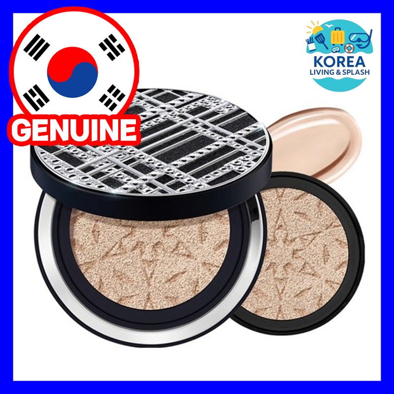 AGE20'S 3D Touch High Cover Cushion Phiên bản nhãn đen 13g + Refill SPF50 + Kem nền đệm dài