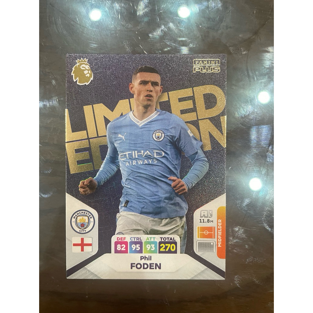 Thẻ Panini plus limited edition