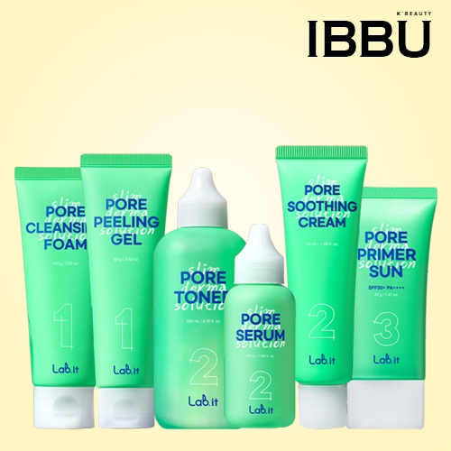 Lab.it của Dr.G Pore Skincare Line [Kem / Serum / Gel lột / Bọt làm sạch / Kem lót nắng / Toner]